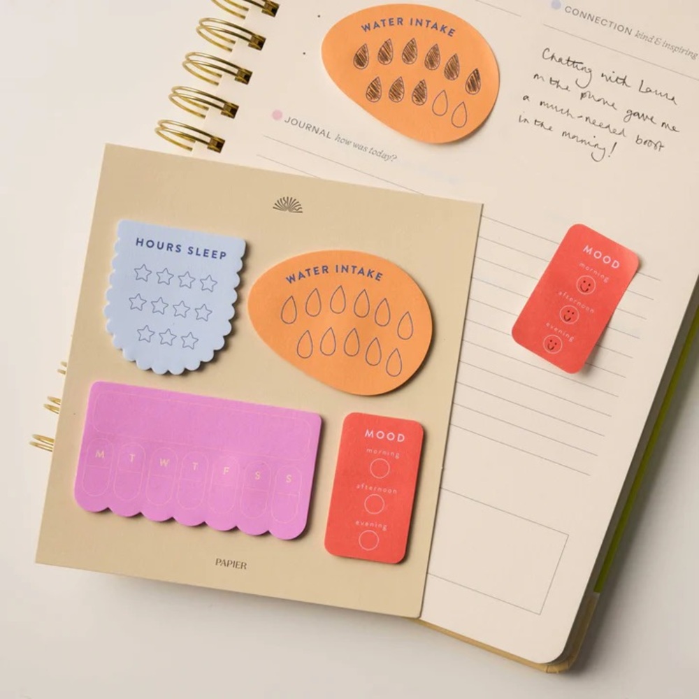 🛍️3/$10🛍️ PAPIER Wellness Sticky Notes - Picture 2 of 3
